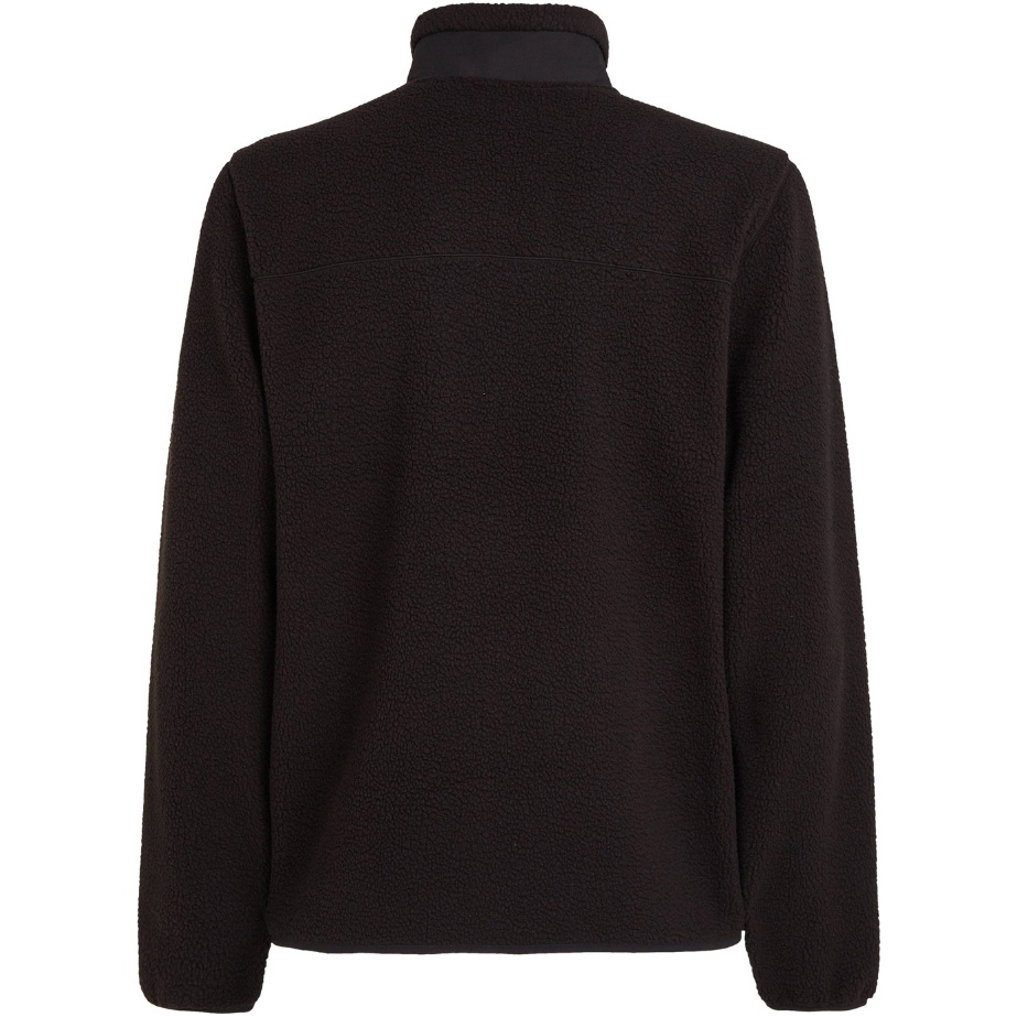 2025 O'Neill Da Uomo Must-Have Zip A Pelo Alto Fleece 2350133 - Black Out